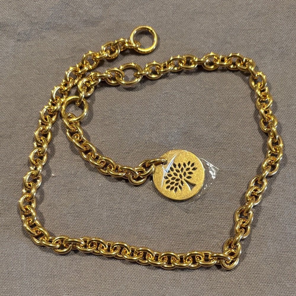 Mulberry Gold Chain Bag charm